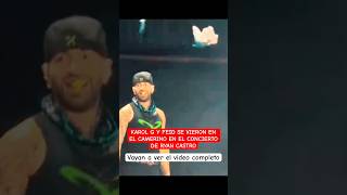 Celebrity ￼Karol G y Feid se vieron en el camerino dn el concierto de ryan Castro ? Wealth