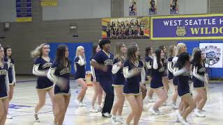 West Seattle HS Cheer Team at SALS 2026