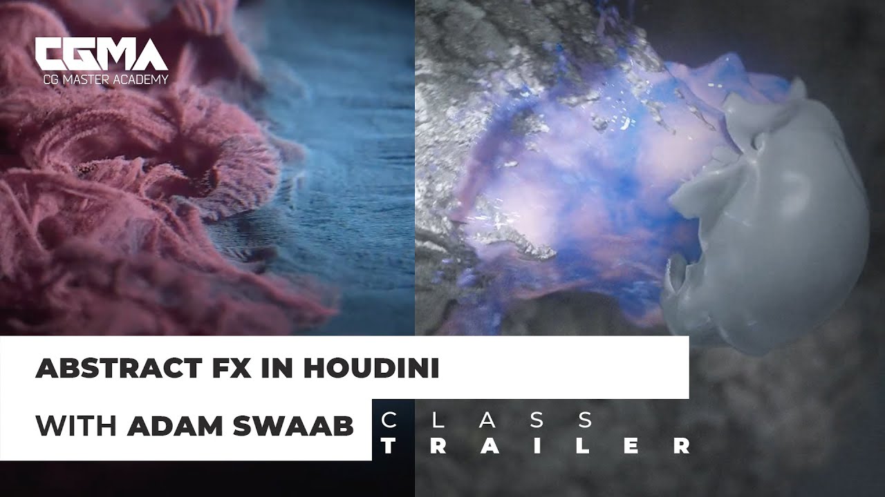 CGMA - Abstract FX in Houdini with Adam Swaab - YouTube