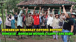 Impian Yang Sudah Lama Hilang..Hari Ini Kita Wujudkan..Warga Sambut Dengan Gotong Royong.