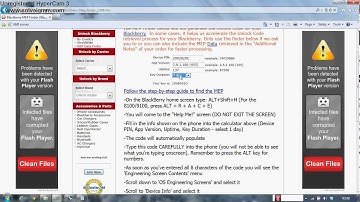 How to find Mep Number on Blackberry
