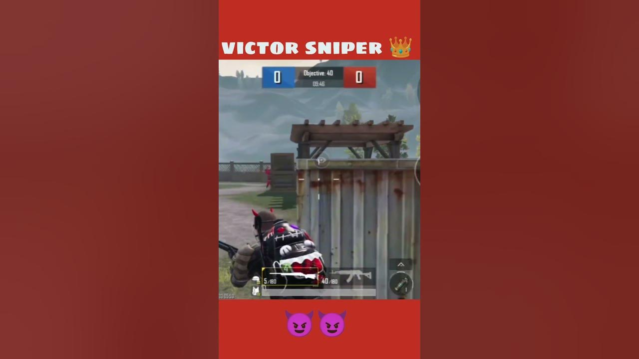 victor sniper 👑 king||headshot|| #gaming #pubgmobile #bgmi #shorts ...