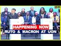 LIVE Ruto And France President Macron Speak At University Of Nairobi In Africa Forward Summit 
