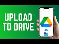 (iPhone) Google Drive Upload ANY File &amp; Share Link in 60s