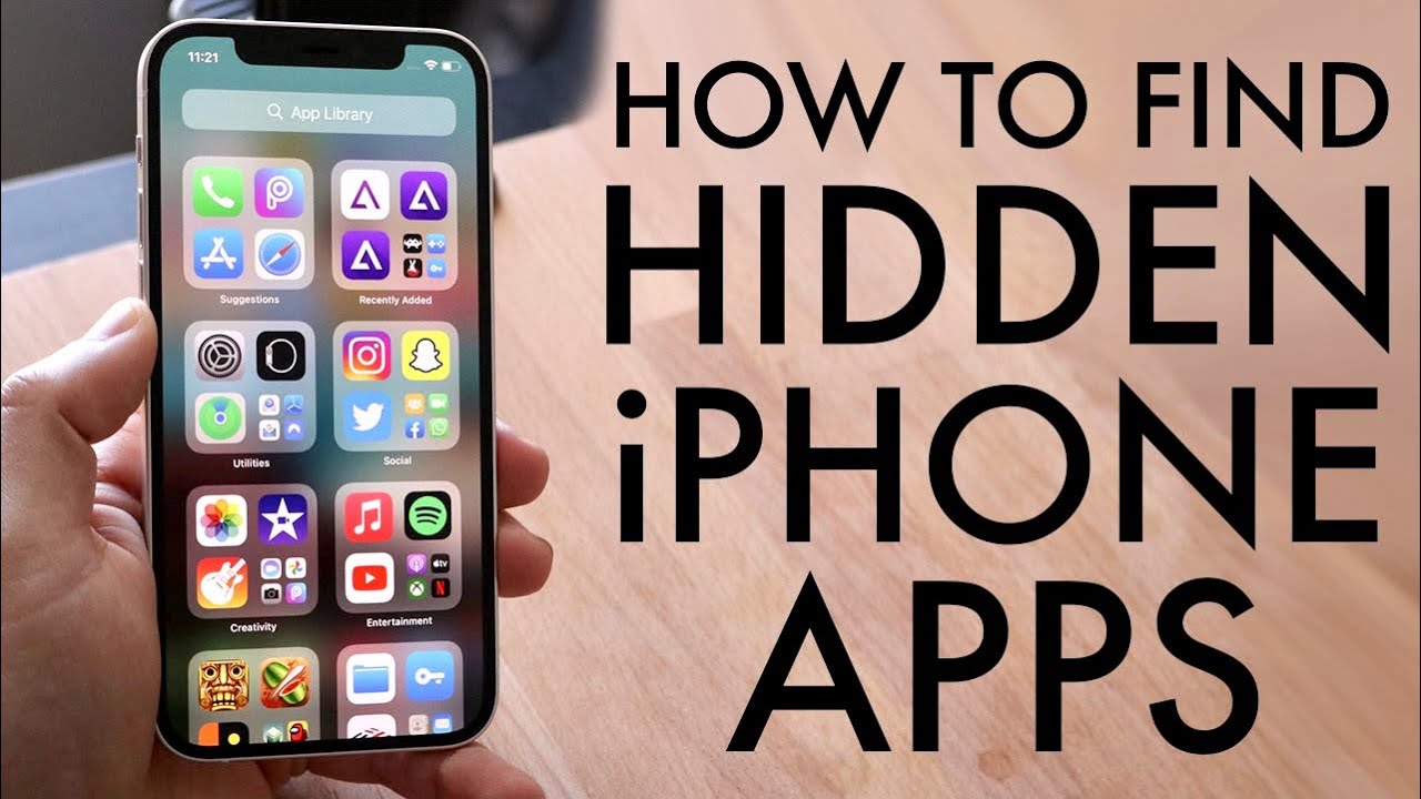 How to find hidden apps on iPhone and open them