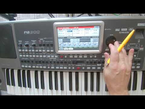 Использование педа ударных в дорожке стиля (Igor Korg_Korg PA900)