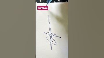 Afsana Name Signature Style ✍️ | Create Your Impressive Signature Style | #shorts #youtube