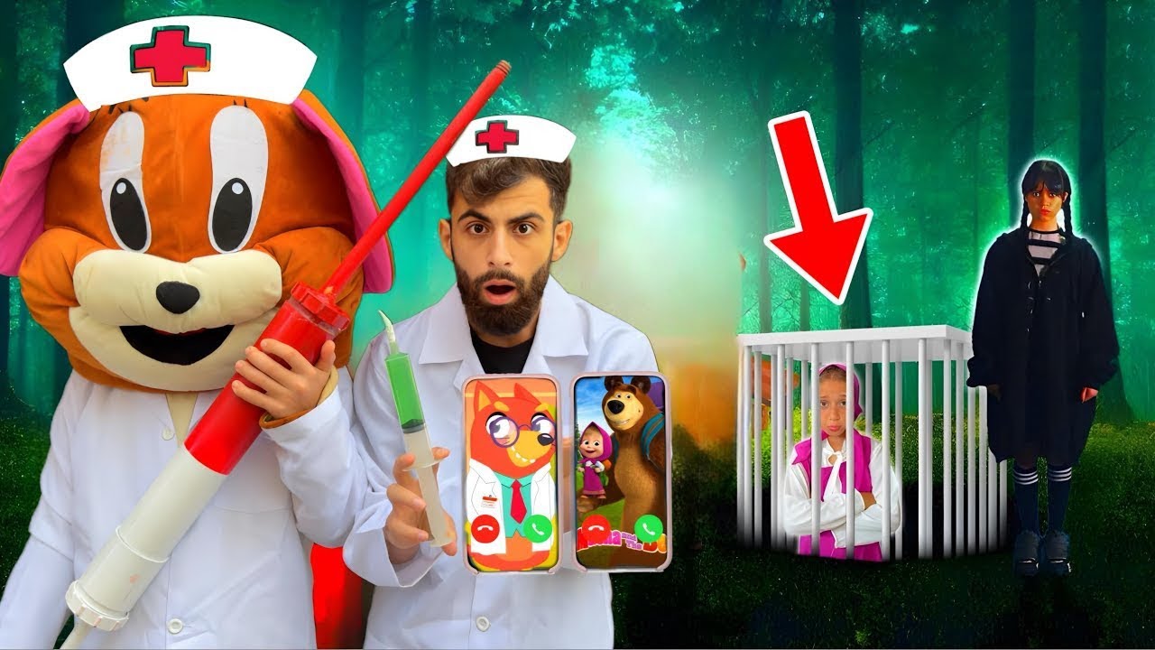 هاجمنا جميع شخصيات الكرتون بعد ما خطفوا ماشا وساعدنا بودي وجيري !! ( اتحداك تشوف المقطع كامل ! )