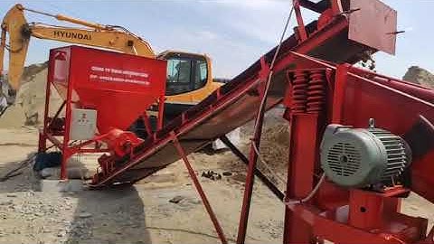 HS03 Máy sàng cát 3 cấp tự động hoàn toàn tiến tiến Hồ Hoàn Cầu 0983001038