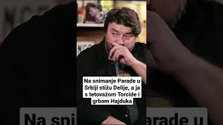 Goran Navojec - Na snimanje Parade u Srbiji stižu Delije, a ja s tetovažom Torcide i grbom Hajduka Resimi