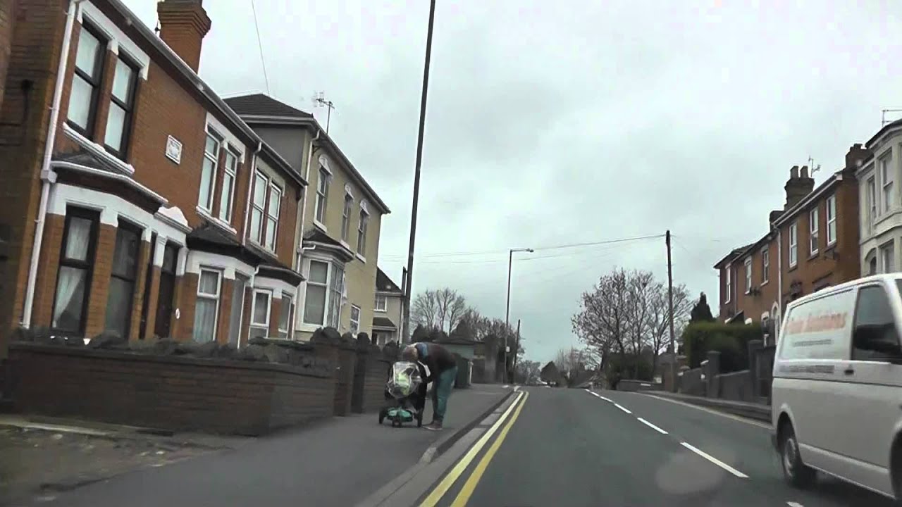 Driving Along Astwood Road, Rainbow Hill & Lowesmoor Terrace, Worcester