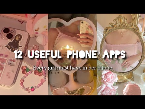 12 Useful Apps Every Girl Must Have In Their Phone | Selfcare | Beauty | Habit Tracker | Relaxation