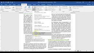 SAM Word 2016 Module 4 - Insert Citations