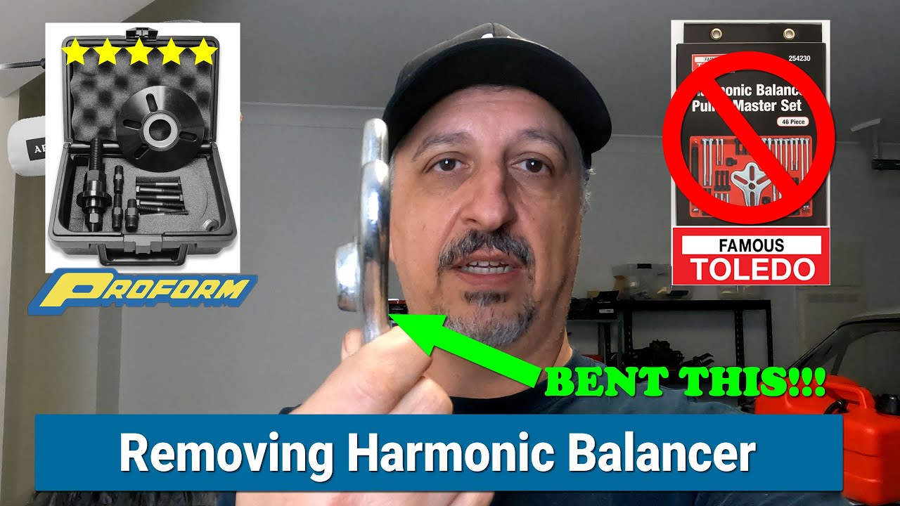My Harmonic Balance Removal Tool Bent Ford XW Project EP11 YouTube