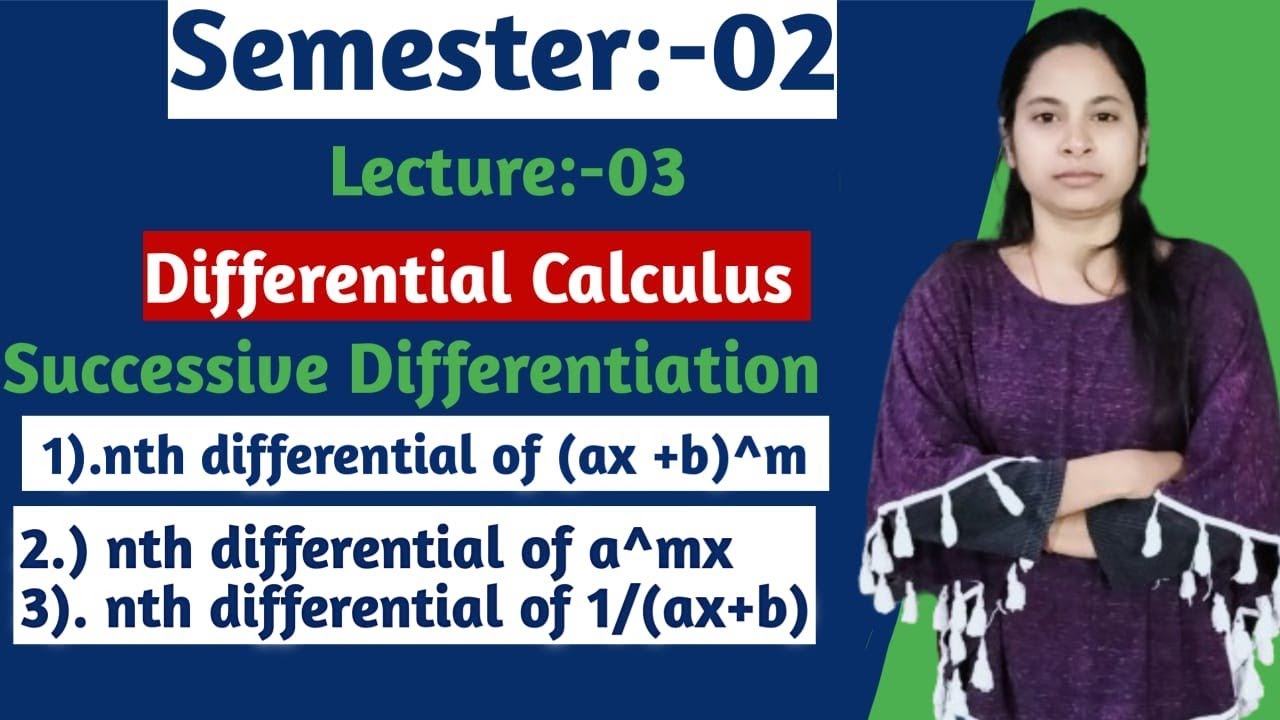 Differential Calculus 2nd Semester Nth Differential Of ax v m Nth Differential calculus 2nd semester nth differential of ax v m nth