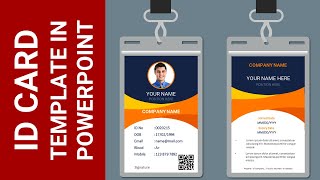 How to make an Employee or Student ID Card in PowerPoint screenshot 4