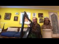 Legolas plays Lord of the Rings Theme on the Electric Harp