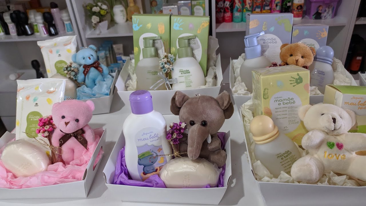 OPÇÕES DE KITS PARA CHÁ DE BEBÊ!