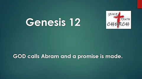 Morning Bible Devotion: Genesis 12
