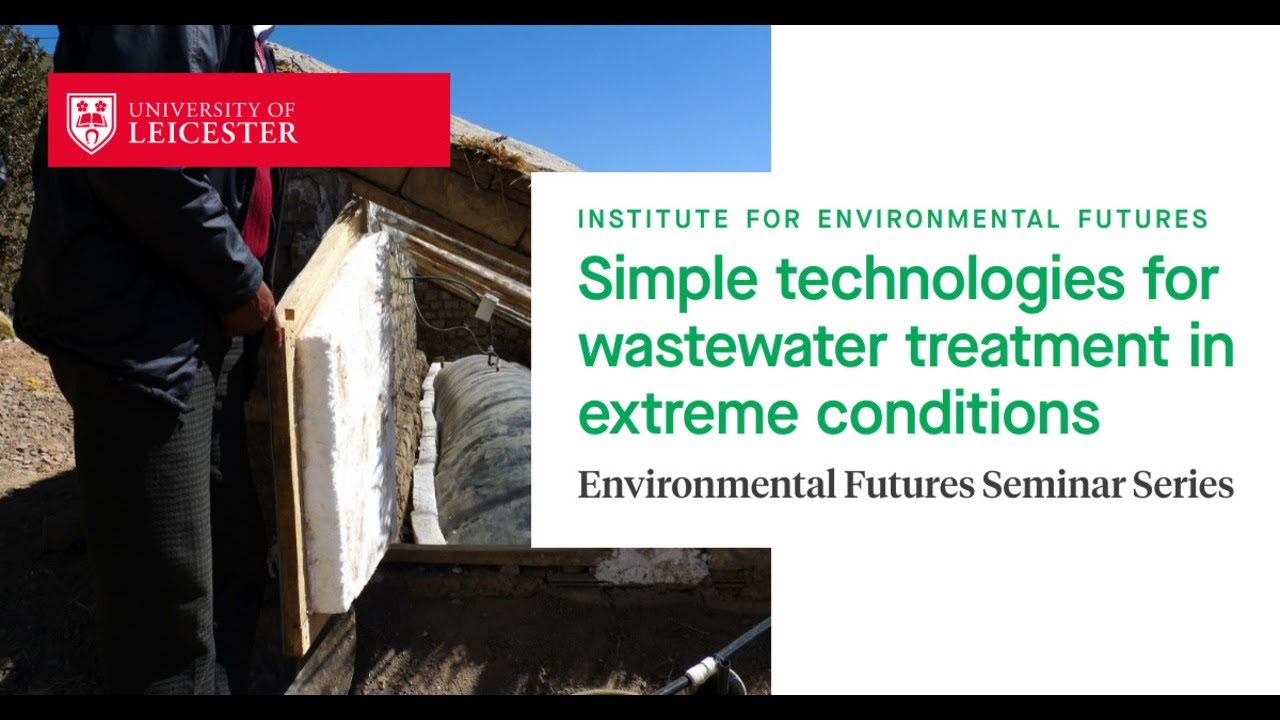 Simple technologies for wastewater treatment in extreme conditions