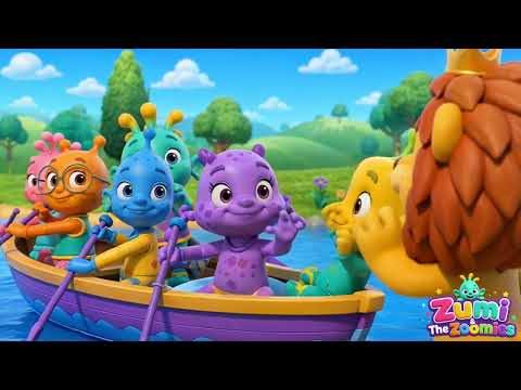 Row, Row, Row Your Boat | Fun Kids Song & Nursery Rhyme Adventure