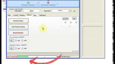 How to reboot your modem / router