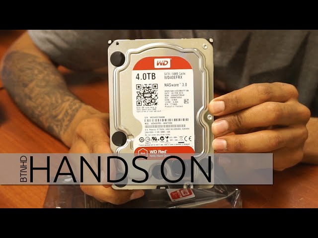 WD Red WD40EFRX NAS Hard Drive Hands On!