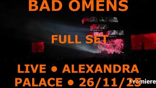 Download Lagu Bad Omens Live at Alexandra Palace – 26th November 2025 (Full Set – 4K Concert Recording) MP3