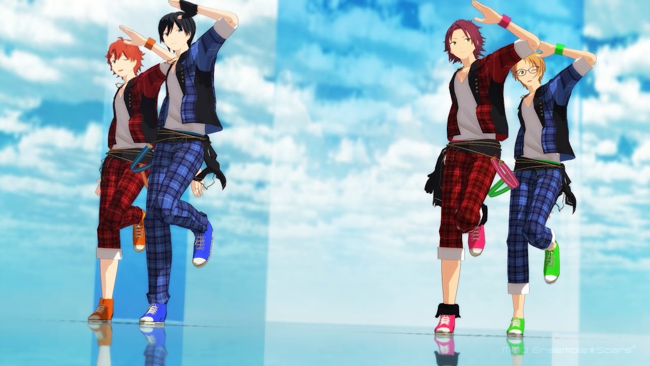 【MMDあんスタ】GLIDE【Trickstar】