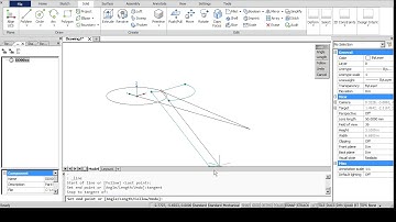 Creating Tangent Lines in BricsCAD