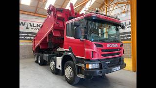 New In Stocklist For Sale: SCANIA P360 EURO 5 8X4 ALUMINIUM INSULATED TIPPER - 2014 - SN64 TYK