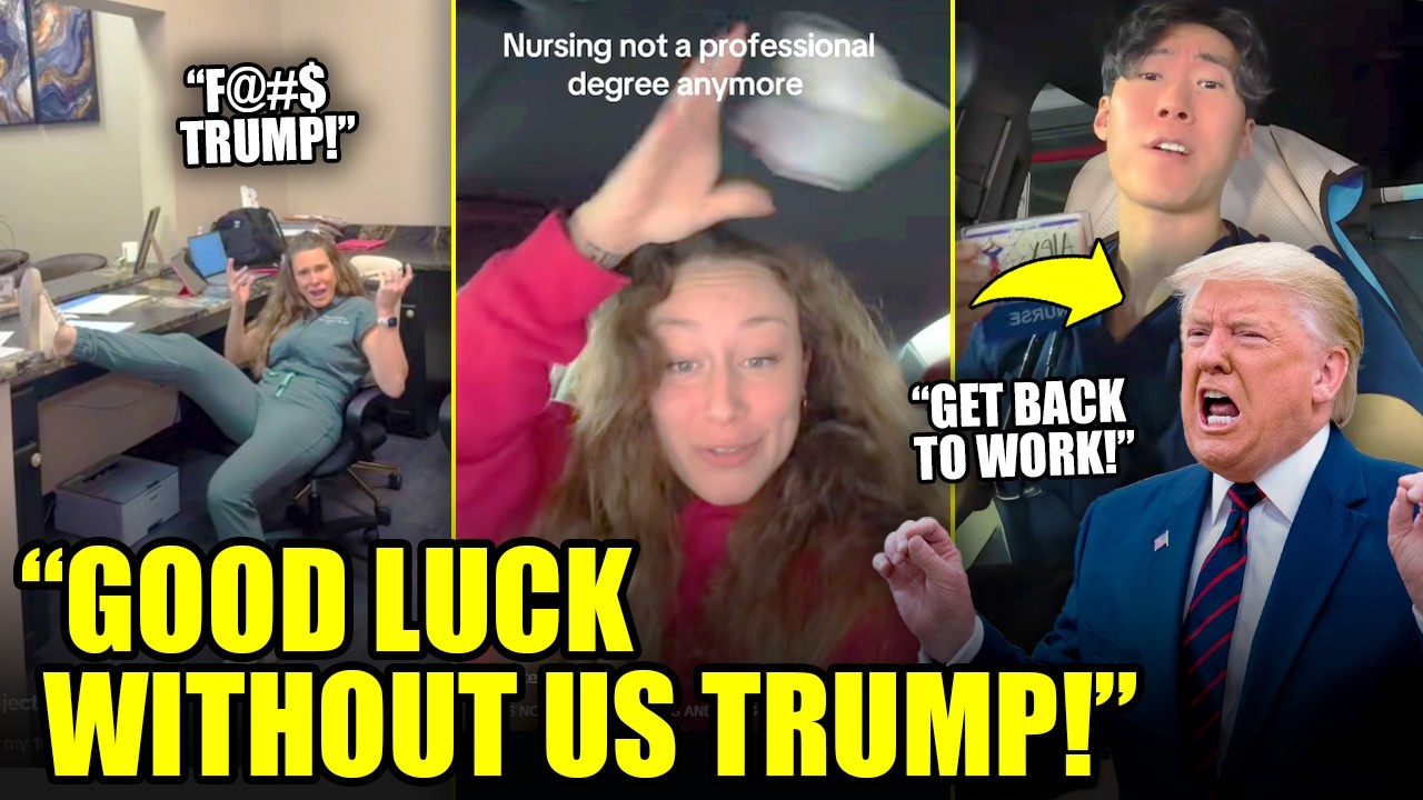 Медсестры жестоко высмеивают Трампа в вирусном интернет-тренде