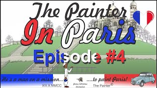 OpenToonz 2D animation - Short animated film: The Painter In Paris - Episode #4 screenshot 4