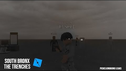 (OLD) Roblox South Bronx The Trenches System
