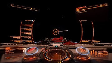 Elite Dangerous Sidewinder vs Anaconda "PvP?"