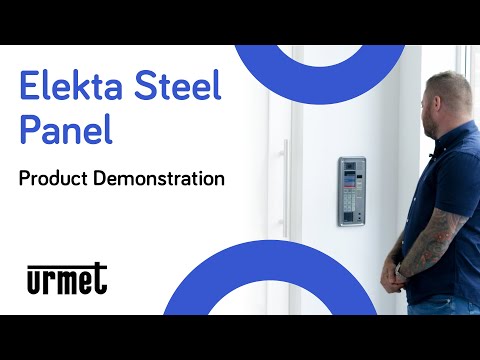 Urmet IP Elekta Steel Entry Panel - Product Demonstration