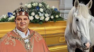 Honosný Pohreb Rómskeho Kráľa V Košiciach Zlatý Koč, Biele Kone.