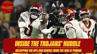Inside the Trojans' Huddle: The ups and downs from USC's win at Purdue
