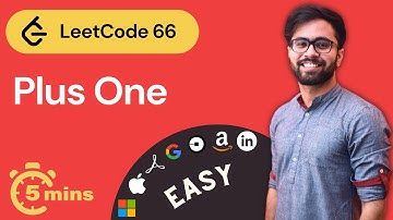 Plus one LeetCode Solution Java ( leetcode 66 )