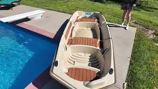 How to Apply EVA Boat Flooring | 12' Plastic Jon Boat Foam KIT