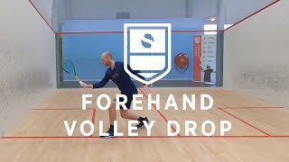 Squash Tips & Tricks: Forehand volley drop