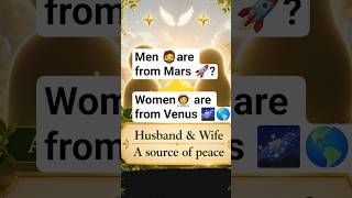 Men🧔 are from Mars 🚀 Women🧑‍🚀 are from Venus 🌙?