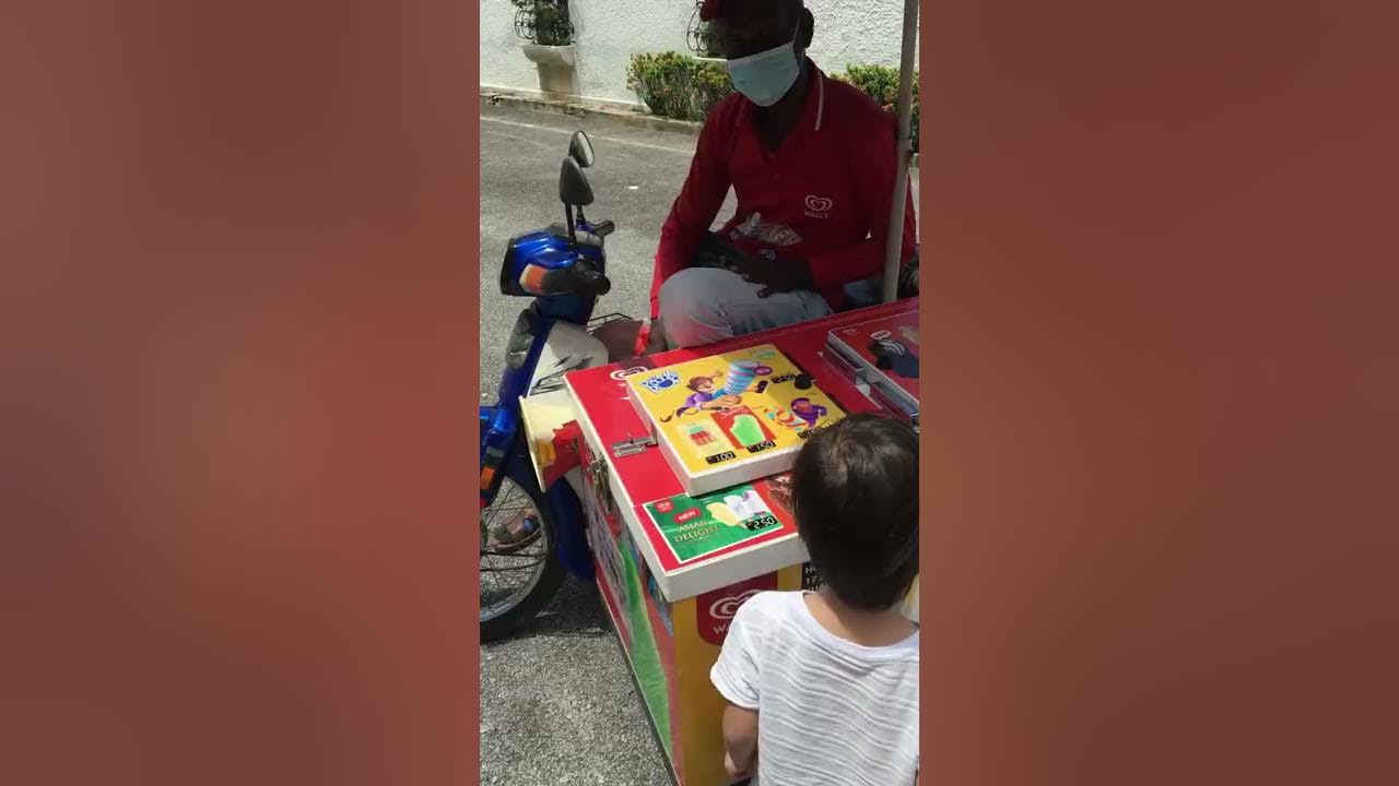 Wall’s ice cream motor in Malaysia