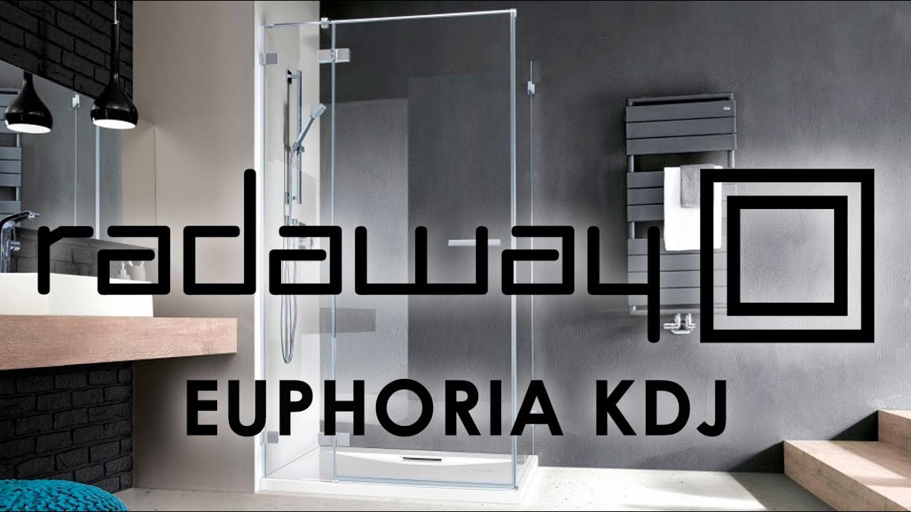Установка уголка Radaway Euphoria KDJ - YouTube