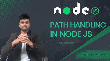 Node.js Path Module Explained | Work with File & Directory Paths | Node.js Series #5