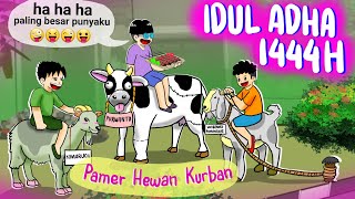 Pamer HEWAN QURBAN Yang Paling BESAR Menang #kartunlucu #kartunkomedi #trending