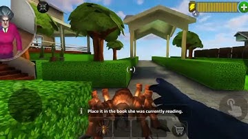 Scary Teacher 3D |Spider Prank with miss T Gameplay Walkthrough ( IOS Android ) #scaryteache #misst