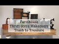 Farmhouse Thrift Store Makeover Trash to Treasure *** Ft.NewAir Fan***