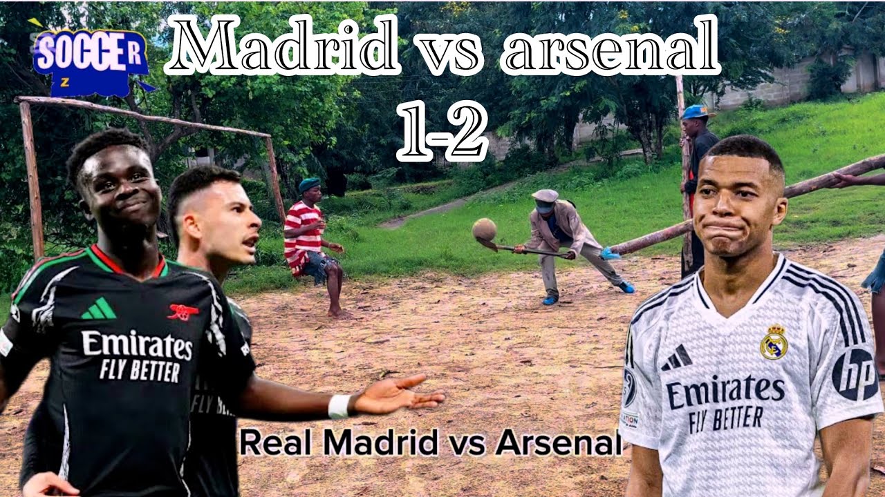 Real Madrid Vs arsenal ( funny goals and moments to watch 😂😂 ) Quarter ...