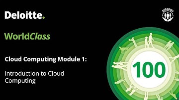 Cloud Computing Module 1: Introduction to Cloud Computing